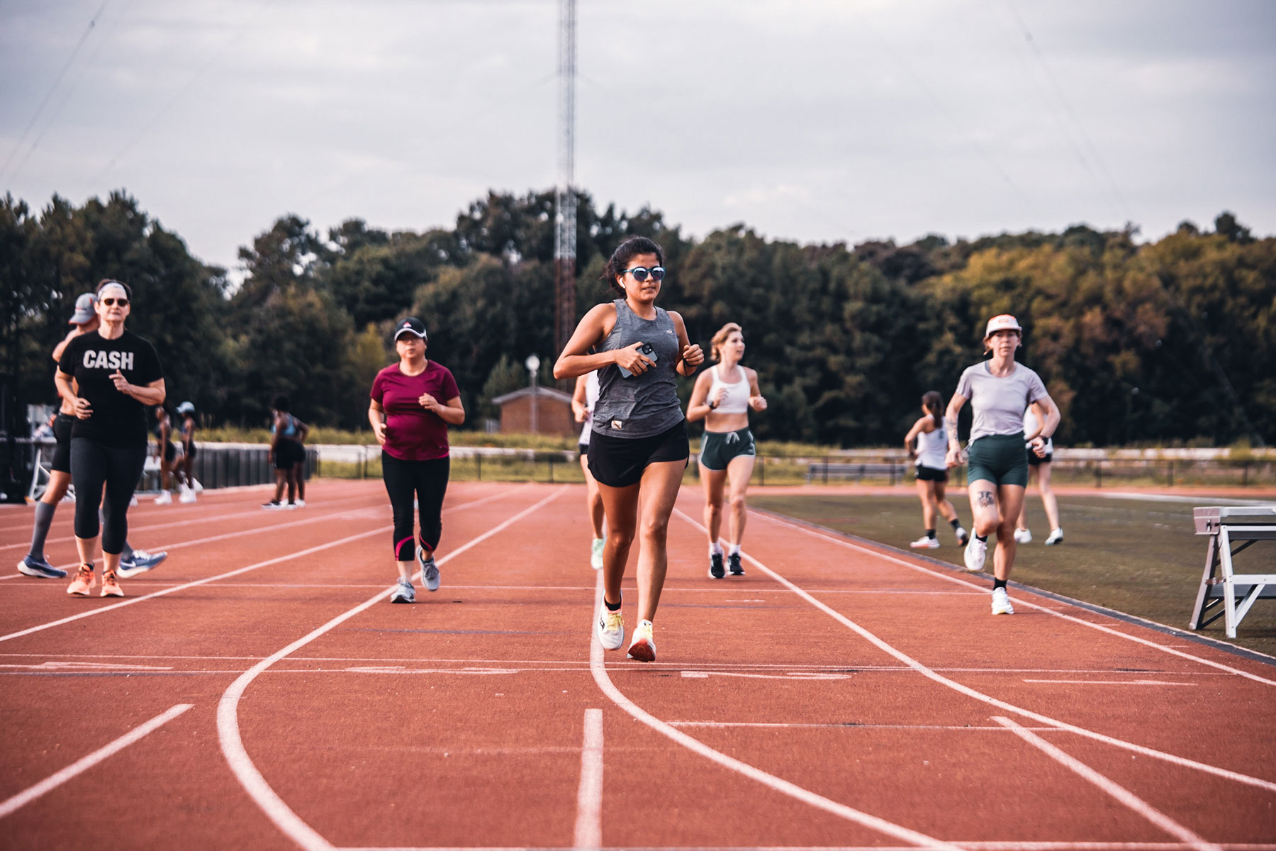 Tuesday track night at St. Augustine's University