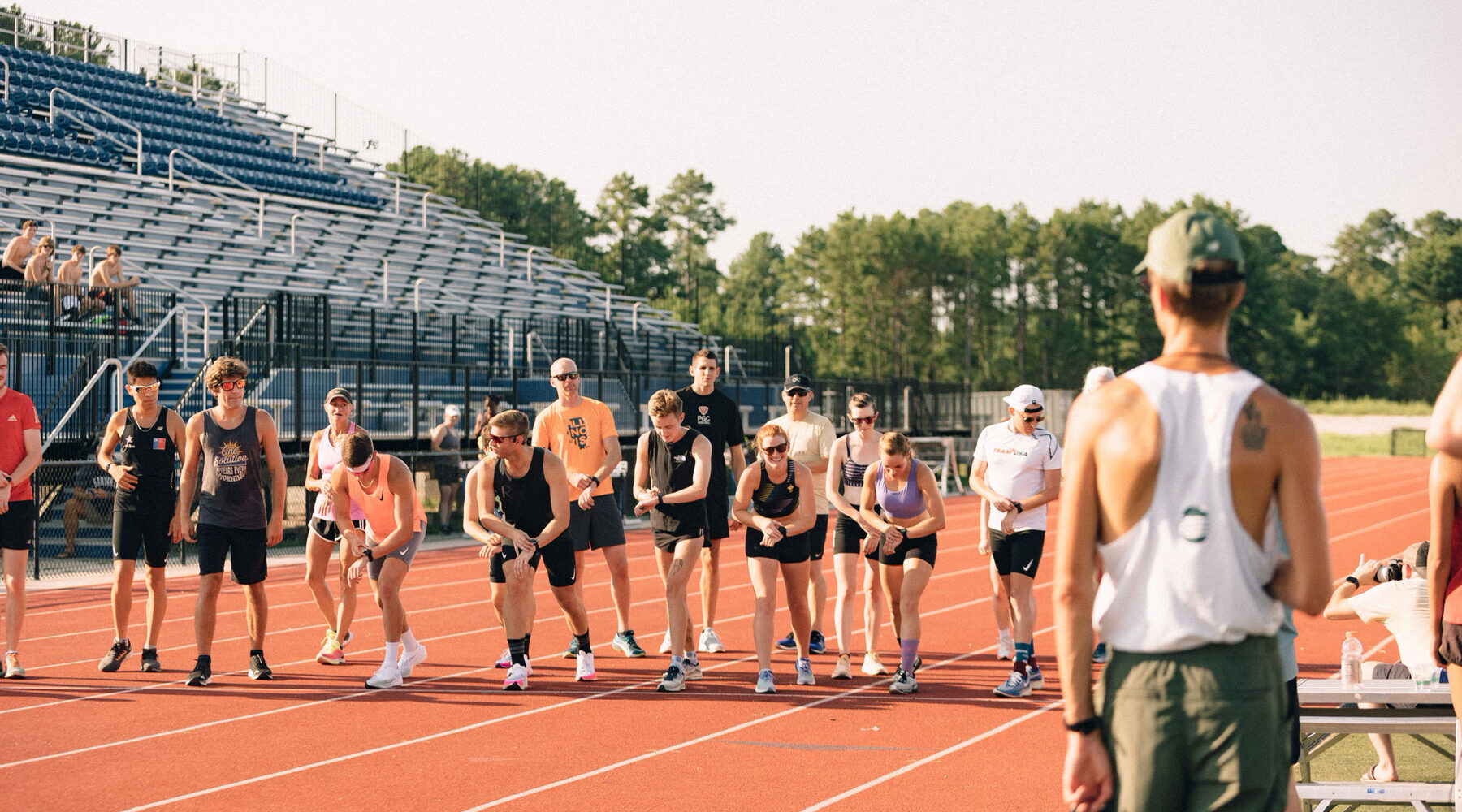 Tuesday track night at St. Augustine's University