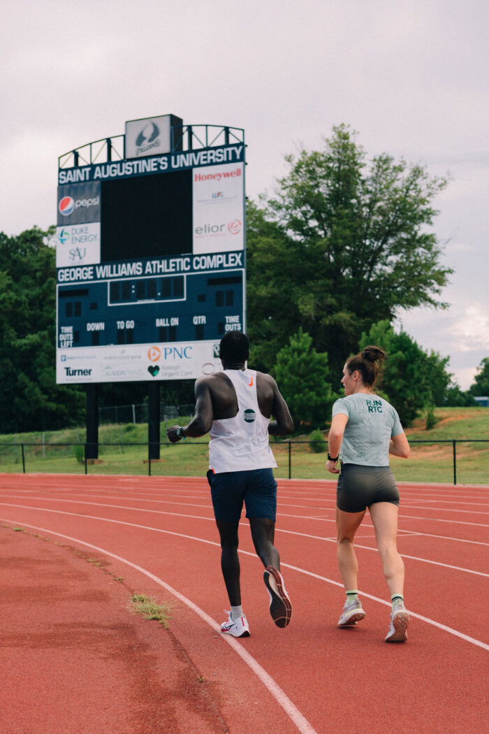 Tuesday track night at St. Augustine's University