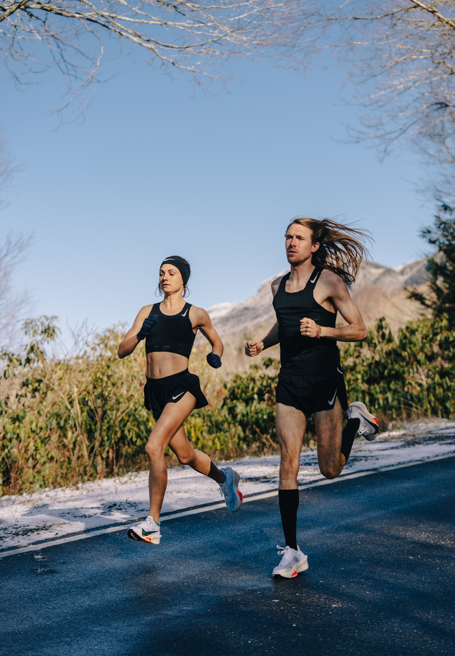 Andrew and Tristan Colley, A relationship built in running.