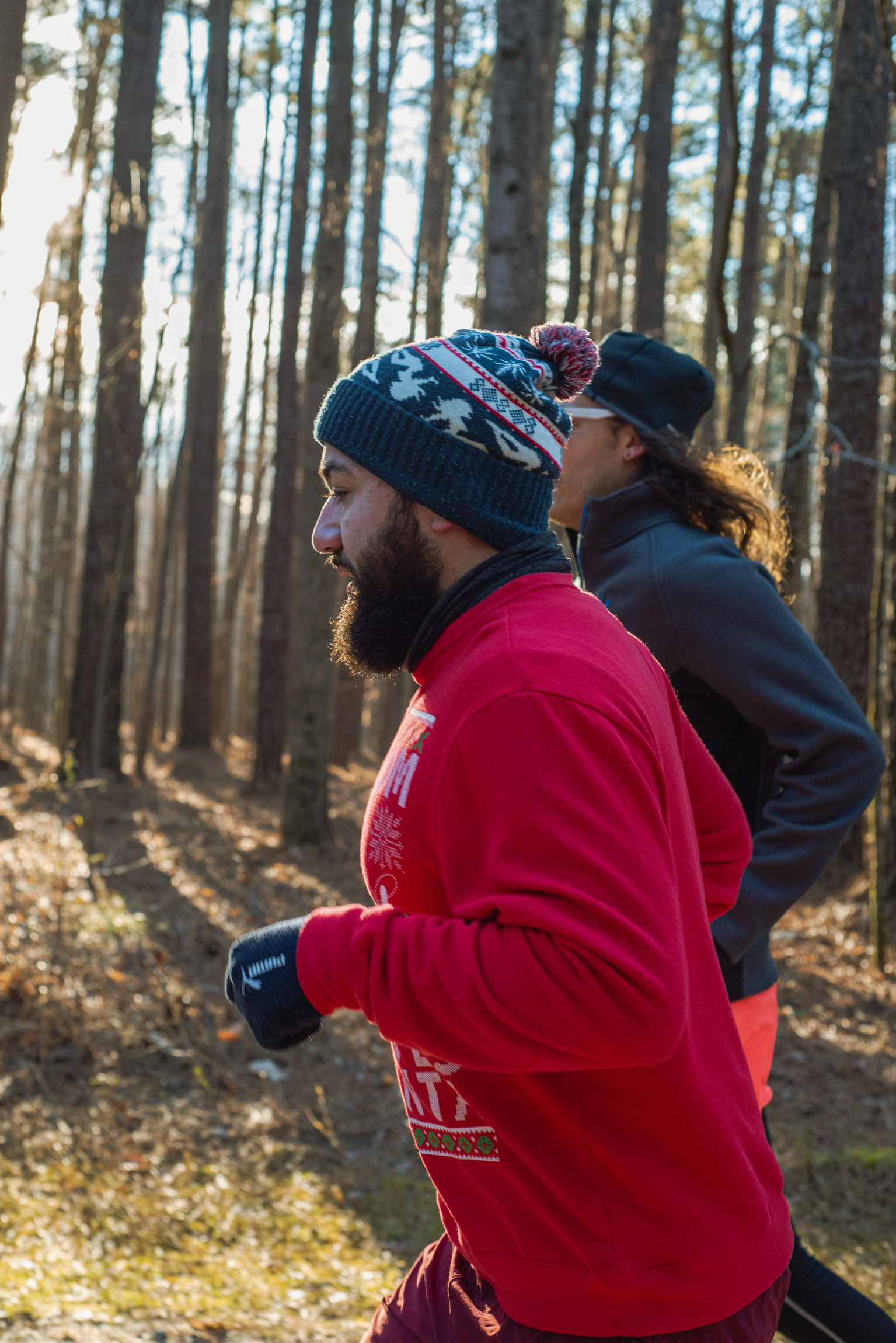 Homey and Nick crushing running in ummie.